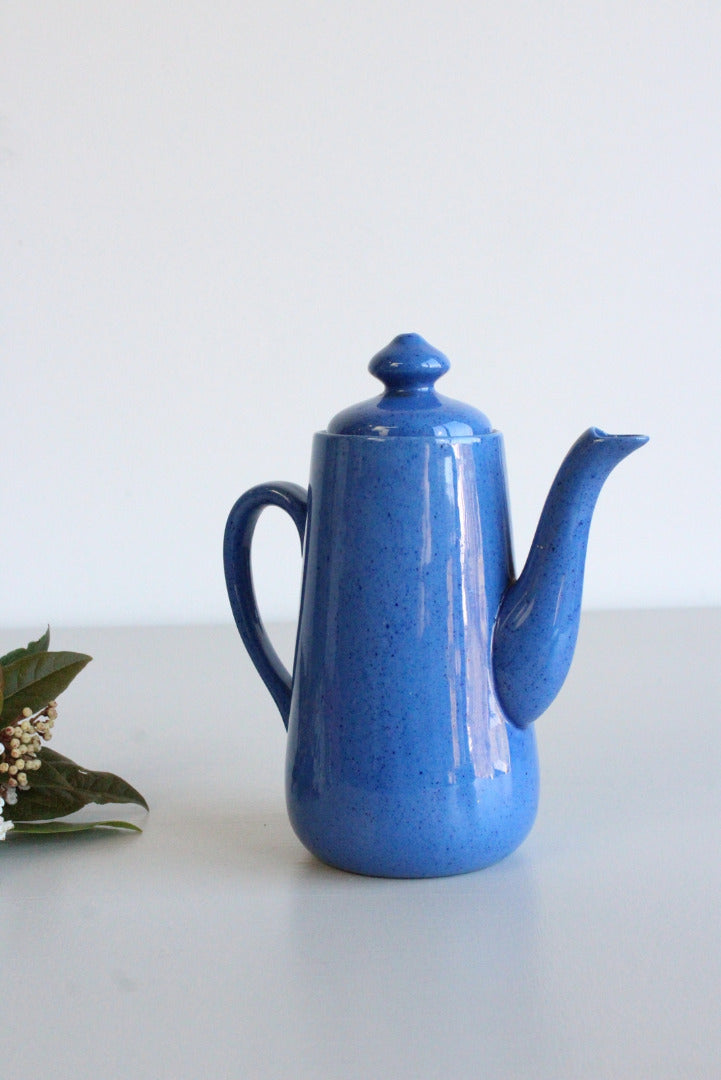 Adderleys Blue Tea Pot - Kernow Furniture