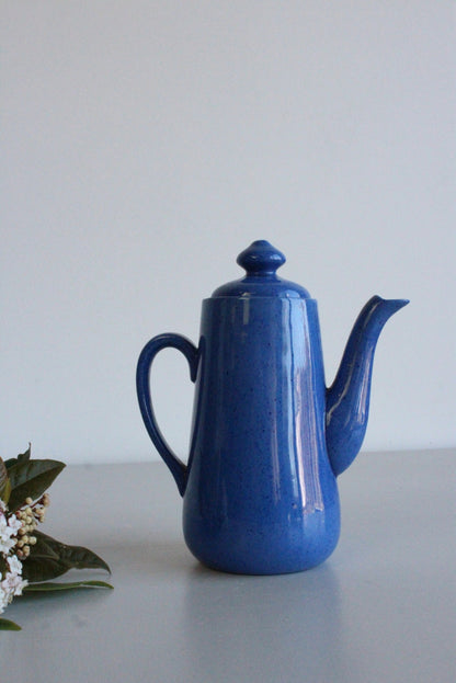 Adderleys Blue Tea Pot - Kernow Furniture