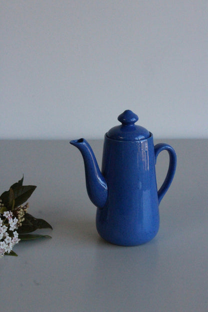 Adderleys Blue Tea Pot - Kernow Furniture