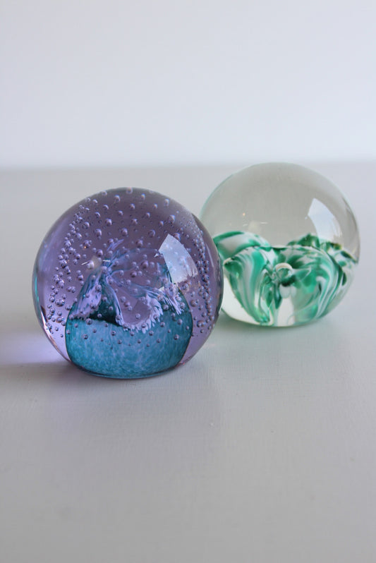 Caithness & Liskeard Glass Paperweights - Kernow Furniture