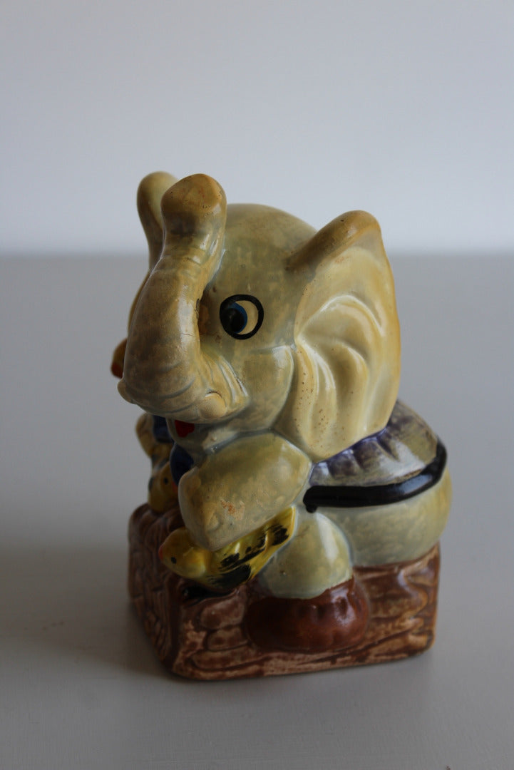 Vintage Elephant Money Box - Kernow Furniture