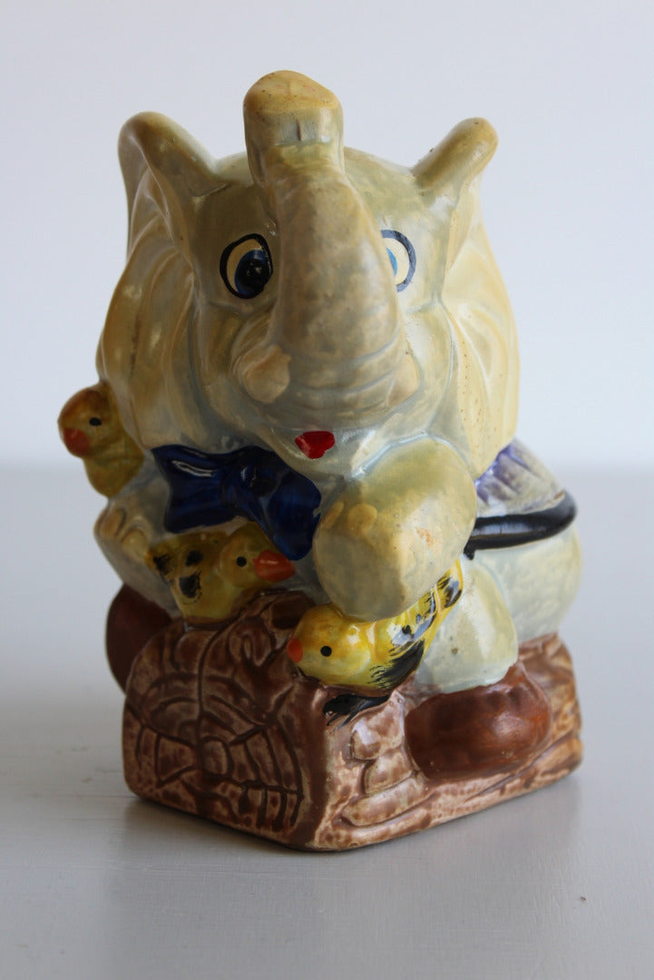 Vintage Elephant Money Box - Kernow Furniture