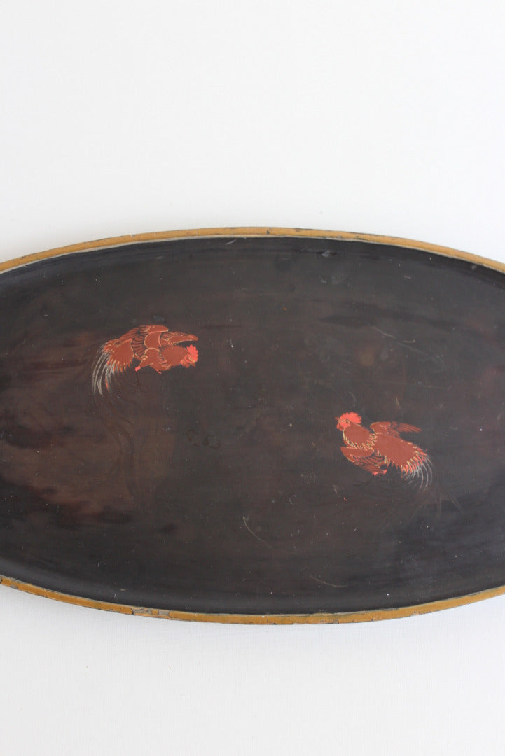 Vintage Japanese Decorative Tray - Kernow Furniture