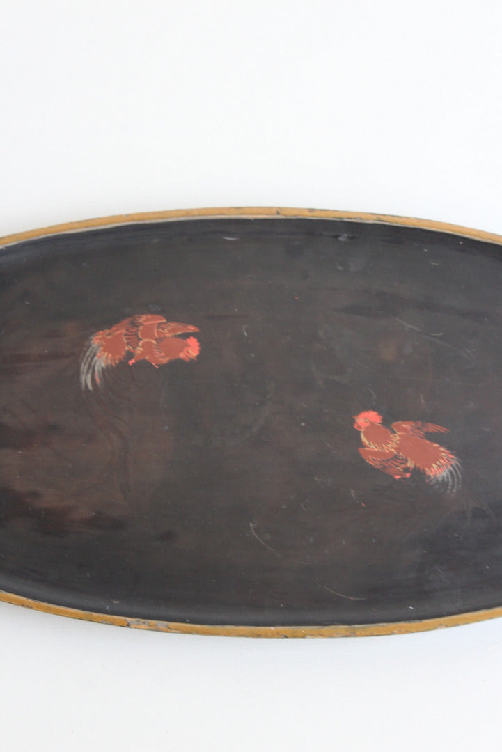 Vintage Japanese Decorative Tray - Kernow Furniture