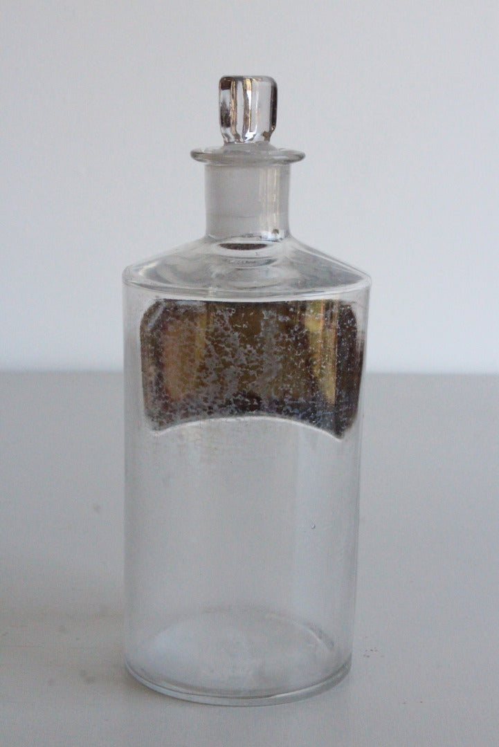 Antique Apothecary Bottle - Tinct Aurant - Kernow Furniture