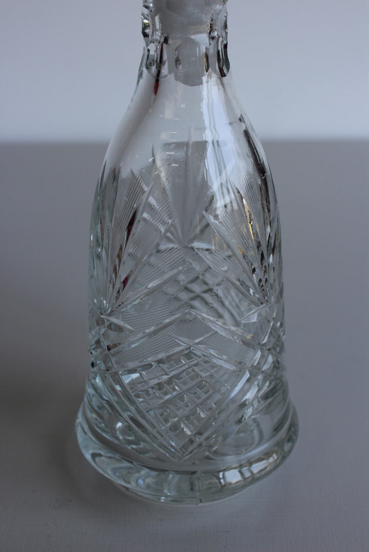 Cut Glass Decanter - Kernow Furniture