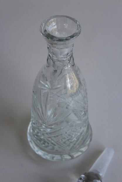 Cut Glass Decanter - Kernow Furniture