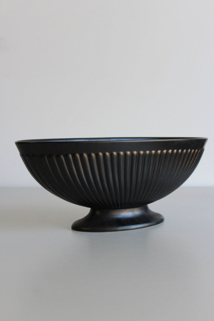 Black Wedgwood Etruria Vase - Kernow Furniture