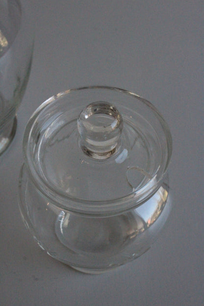 Vintage Glass Jar & Preserve Pot - Kernow Furniture