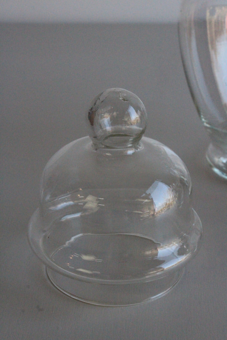 Vintage Glass Jar & Preserve Pot - Kernow Furniture