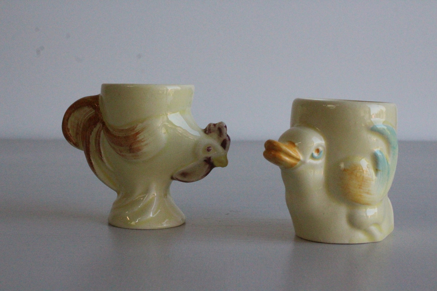 Pair Vintage Egg Cups - Kernow Furniture