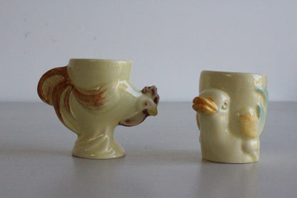 Pair Vintage Egg Cups - Kernow Furniture