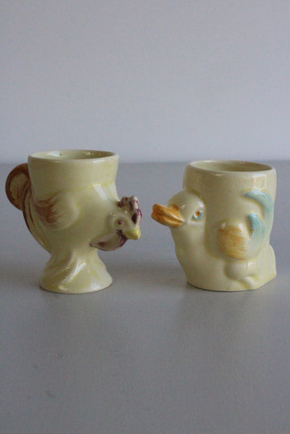 Pair Vintage Egg Cups - Kernow Furniture