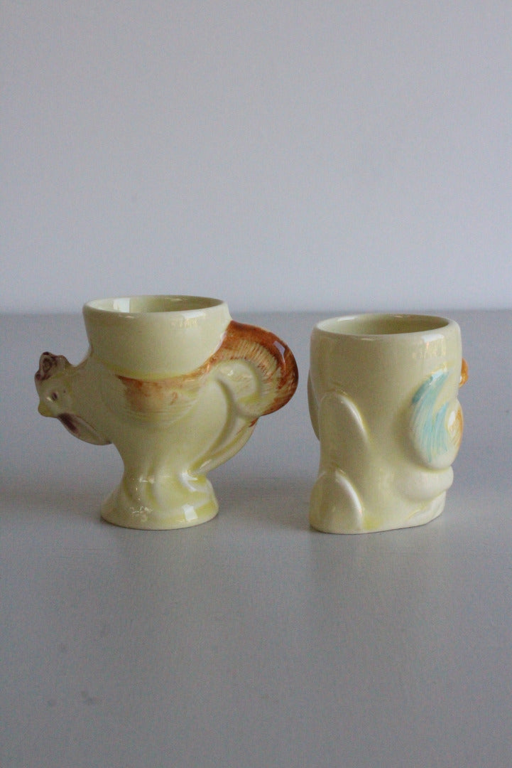 Pair Vintage Egg Cups - Kernow Furniture