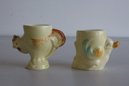 Pair Vintage Egg Cups - Kernow Furniture