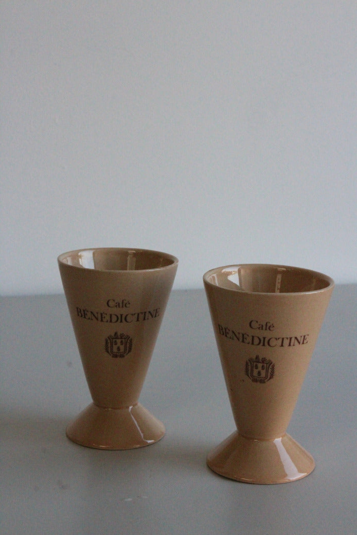 Pair Cafe Benedictine Goblets - Kernow Furniture