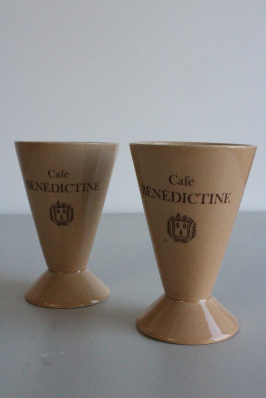 Pair Cafe Benedictine Goblets - Kernow Furniture