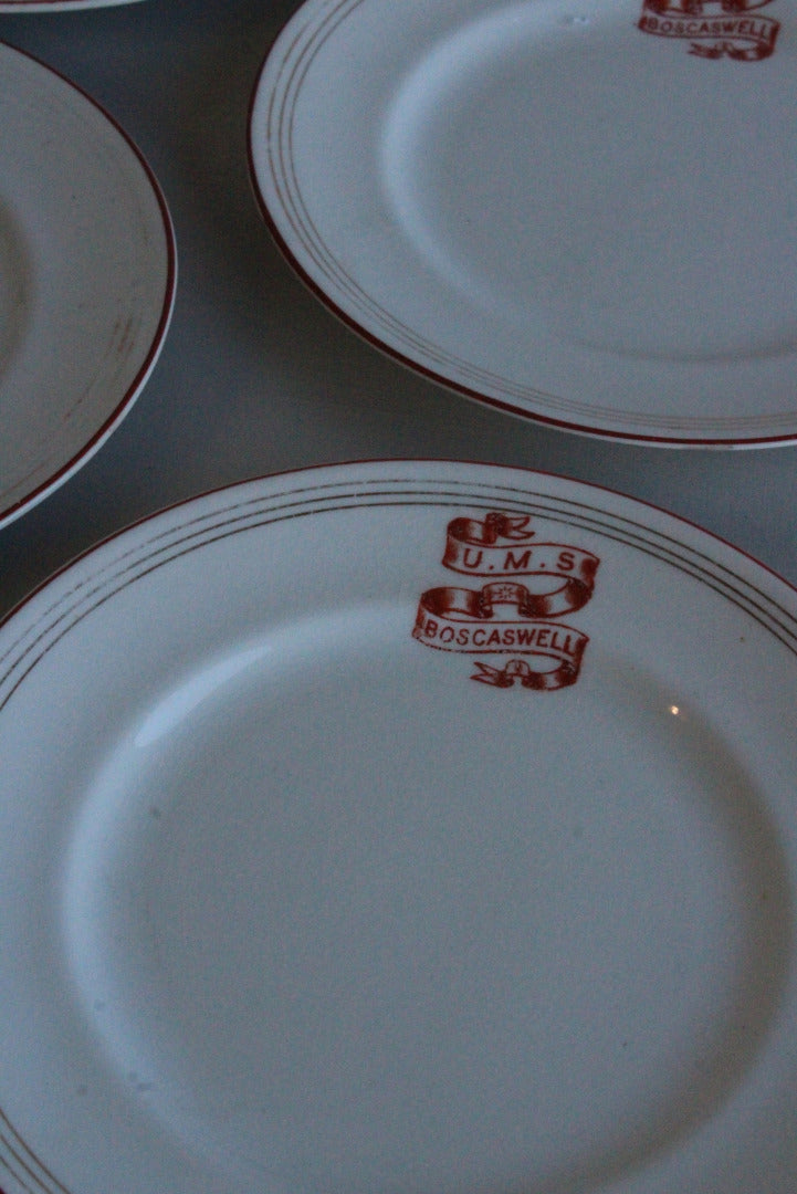 Vintage Tea Plates - Kernow Furniture