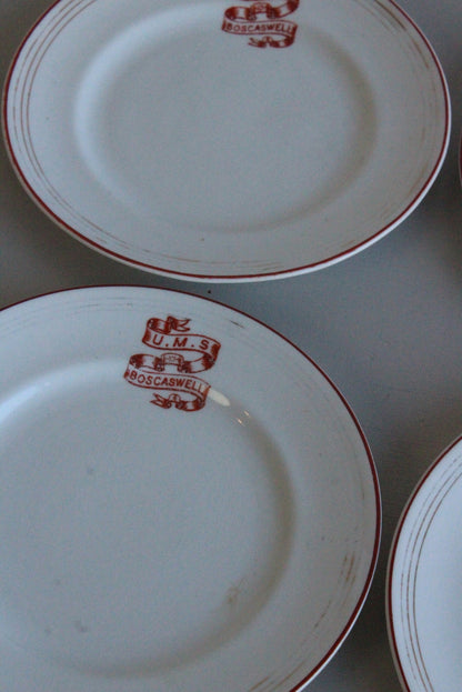 Vintage Tea Plates - Kernow Furniture