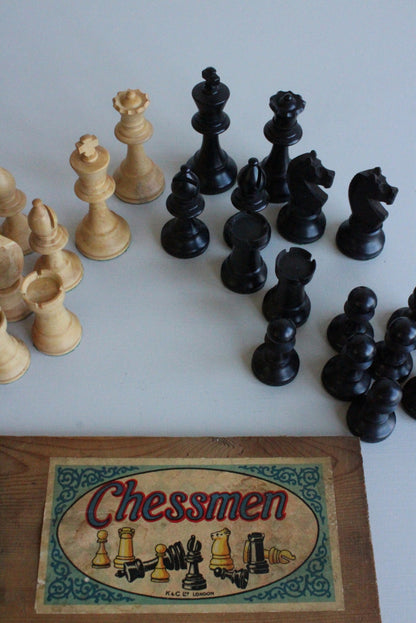 K + C Ltd Chess Set - Kernow Furniture