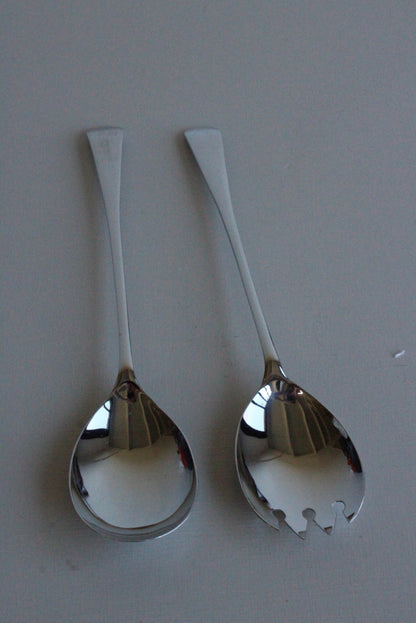 Pair Boxed Vintage Salad Servers - Kernow Furniture