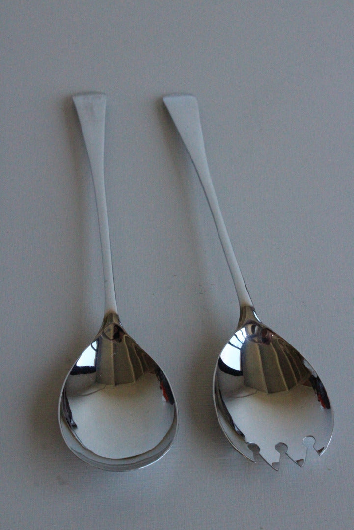 Pair Boxed Vintage Salad Servers - Kernow Furniture