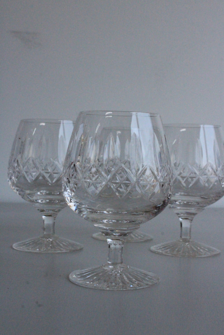 6 Stuart Crystal Brandy Glasses - Kernow Furniture