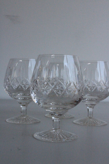 6 Stuart Crystal Brandy Glasses - Kernow Furniture