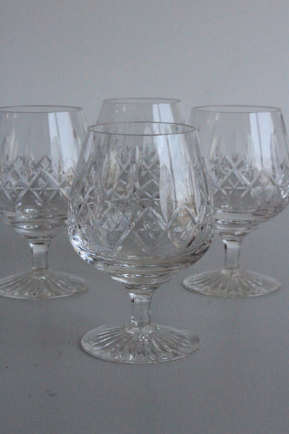 6 Stuart Crystal Brandy Glasses - Kernow Furniture