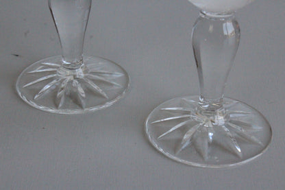 Pair Edinburgh Crystal Flutes - Kernow Furniture