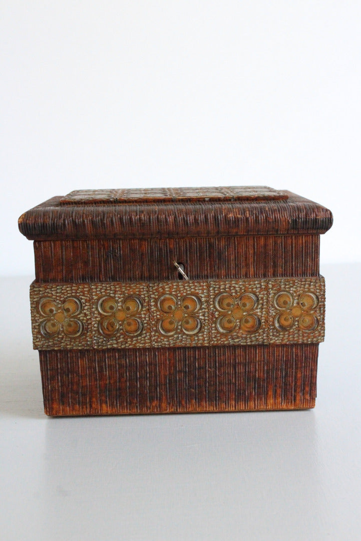 Vintage Polish Wooden Box - Kernow Furniture