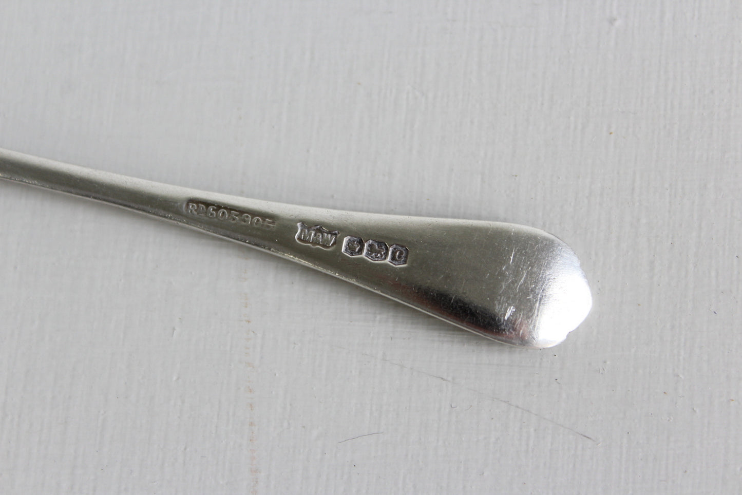 Vintage Silver Tea Spoon - Kernow Furniture