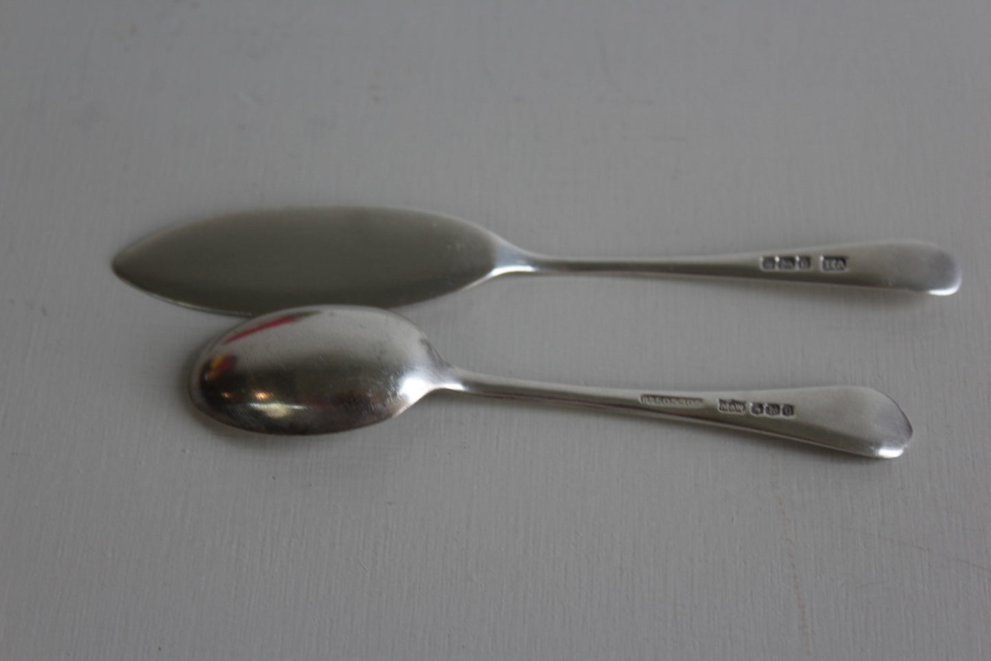 Vintage Silver Tea Spoon - Kernow Furniture