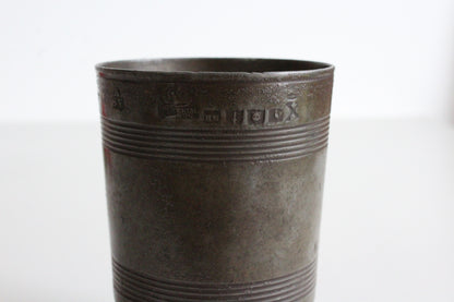 English Regency Pewter Tumbler - Kernow Furniture