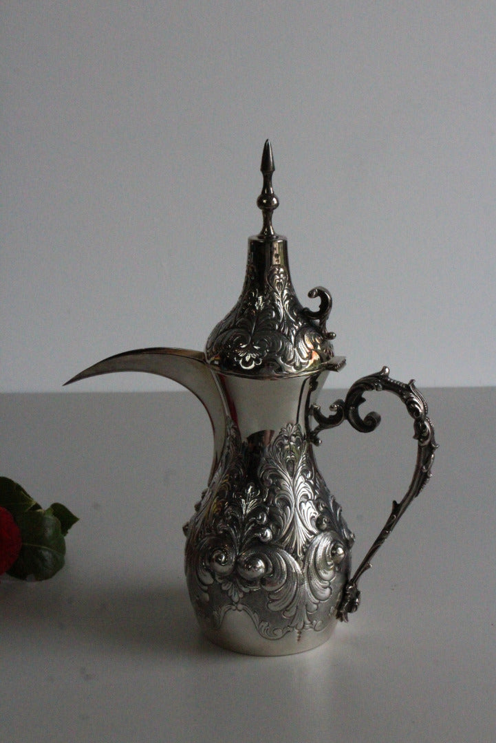 Italian Silver Coffee Pot Fitaihi - Kernow Furniture