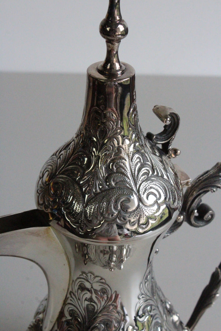 Italian Silver Coffee Pot Fitaihi - Kernow Furniture