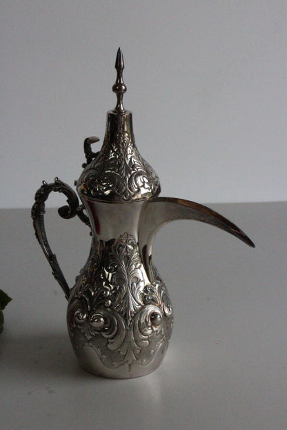 Italian Silver Coffee Pot Fitaihi - Kernow Furniture