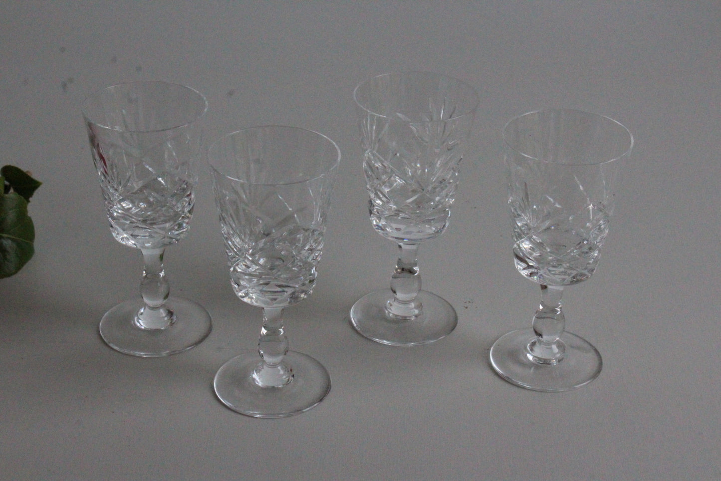 4 Vintage Port Glasses - Kernow Furniture