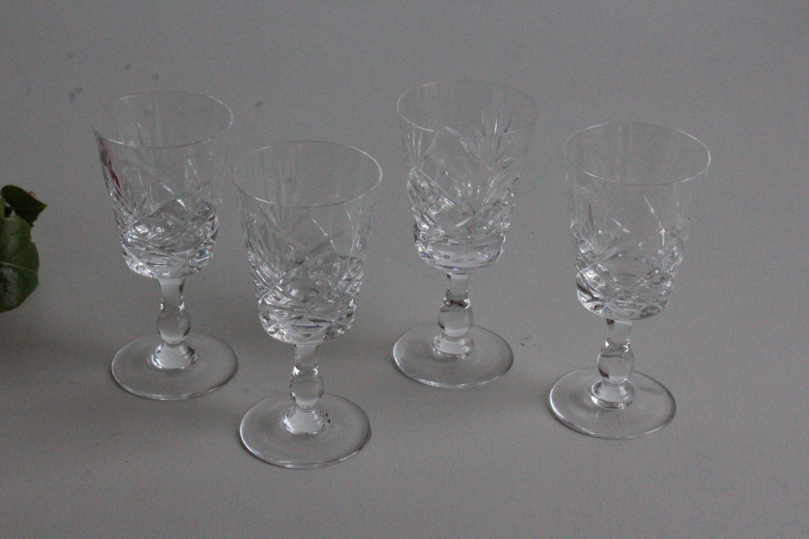 4 Vintage Port Glasses - Kernow Furniture