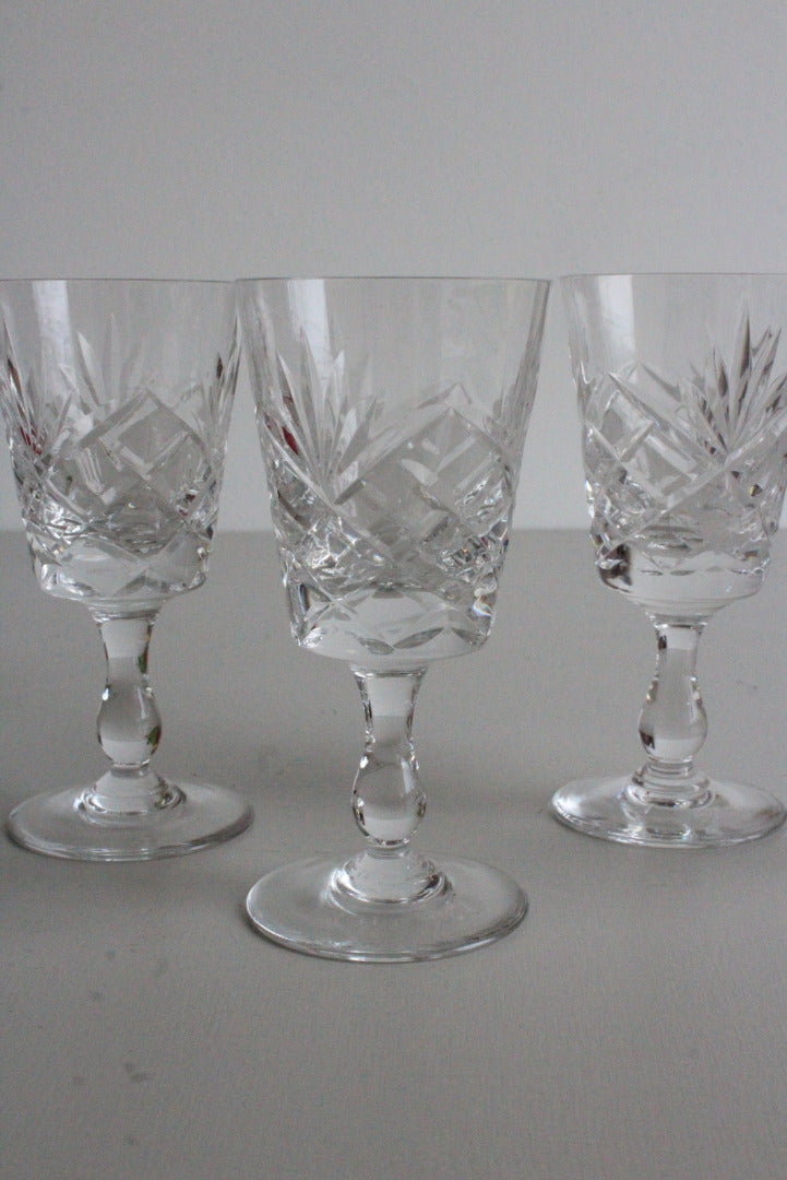 4 Vintage Port Glasses - Kernow Furniture