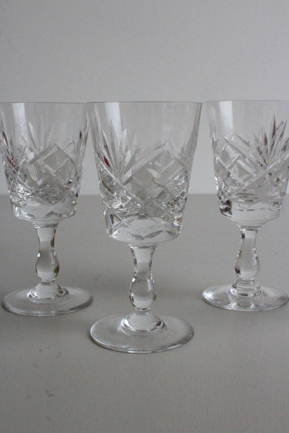 4 Vintage Port Glasses - Kernow Furniture