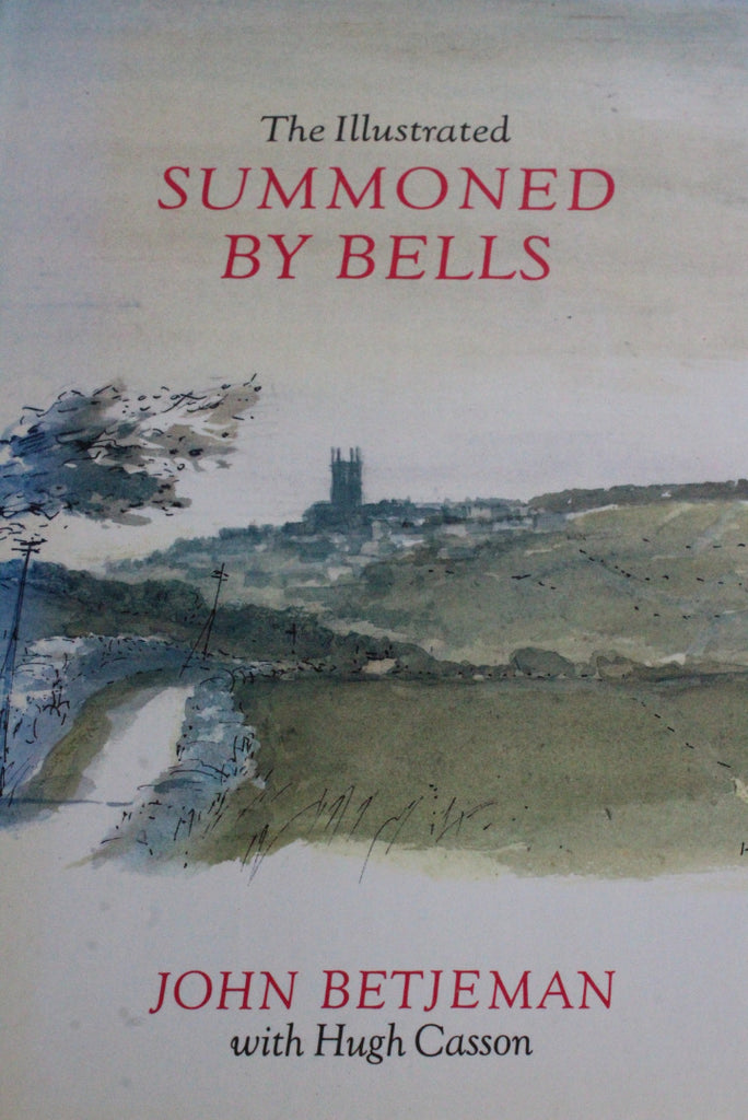 3 John Betjeman Books Summoned By Bells Illustrated Poems In Praise of Churches - Kernow Furniture