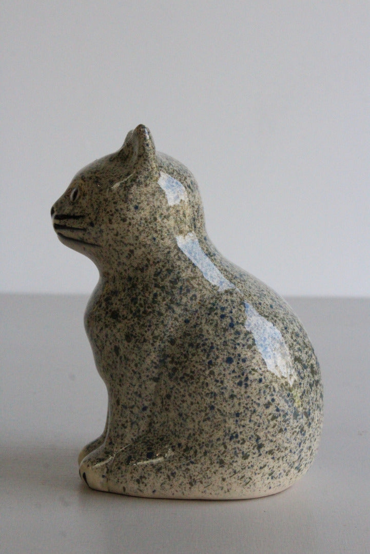 Seated Cat Ornament - Kernow Furniture