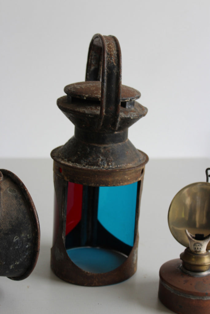John Phillips Light of London Oil Lantern Lamp - Kernow Furniture