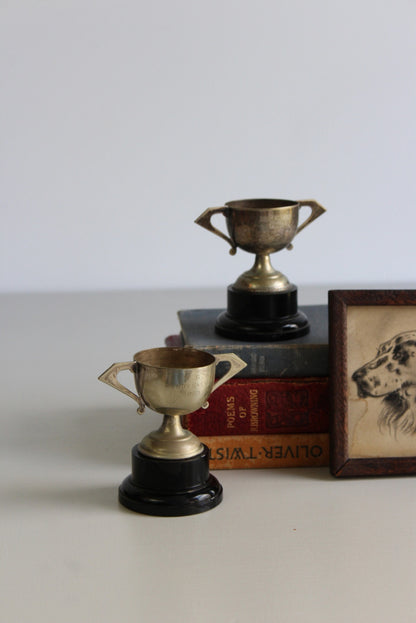 2 Vintage EPNS Trophy Cup - Kernow Furniture