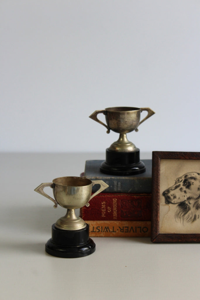 2 Vintage EPNS Trophy Cup - Kernow Furniture