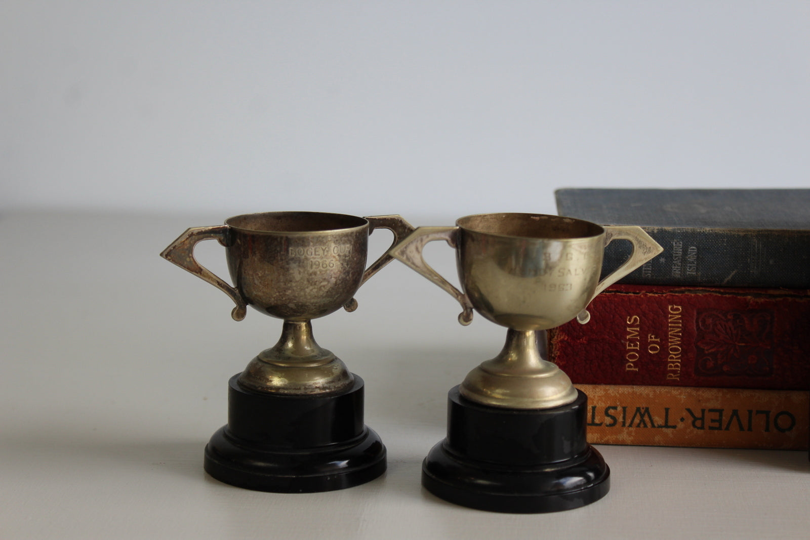 2 Vintage EPNS Trophy Cup - Kernow Furniture