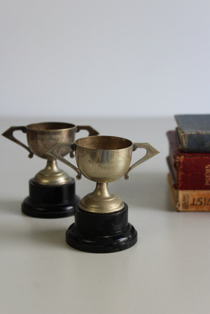 2 Vintage EPNS Trophy Cup - Kernow Furniture