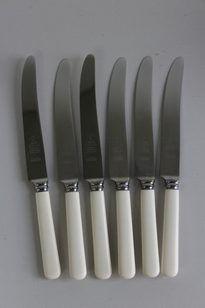 6 James Ryals Dinner Knives - Kernow Furniture