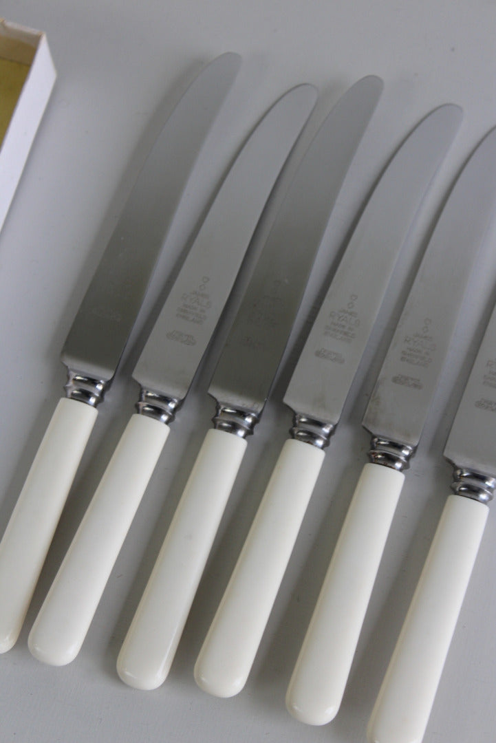 6 James Ryals Dinner Knives - Kernow Furniture